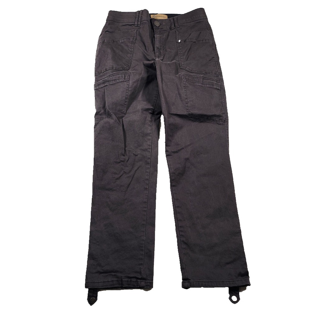Nordstrom Democracy Pants Womens 10 W30 "Ab"solution Cargo Pockets High Rise
